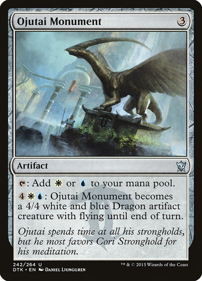 Ojutai Monument [Dragons of Tarkir] MTG Single Magic: The Gathering    | Red Claw Gaming