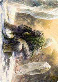 Svella, Ice Shaper Art Card (Gold-Stamped Signature) [Kaldheim Art Series] MTG Single Magic: The Gathering    | Red Claw Gaming