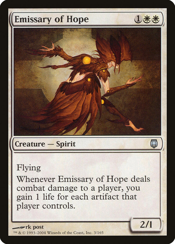Emissary of Hope [Darksteel] MTG Single Magic: The Gathering    | Red Claw Gaming