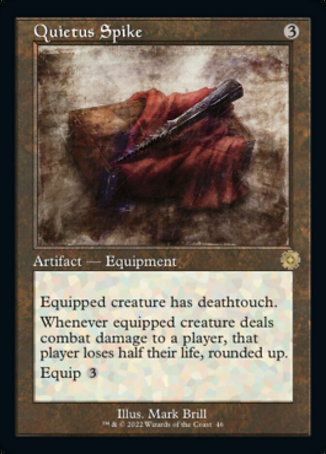 Quietus Spike (Retro) [The Brothers' War Retro Artifacts] MTG Single Magic: The Gathering    | Red Claw Gaming