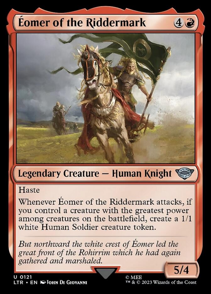 Eomer of the Riddermark [The Lord of the Rings: Tales of Middle-Earth] MTG Single Magic: The Gathering    | Red Claw Gaming