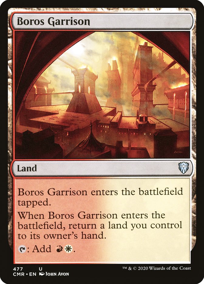 Boros Garrison [Commander Legends] MTG Single Magic: The Gathering    | Red Claw Gaming
