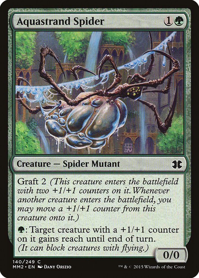 Aquastrand Spider [Modern Masters 2015] MTG Single Magic: The Gathering    | Red Claw Gaming