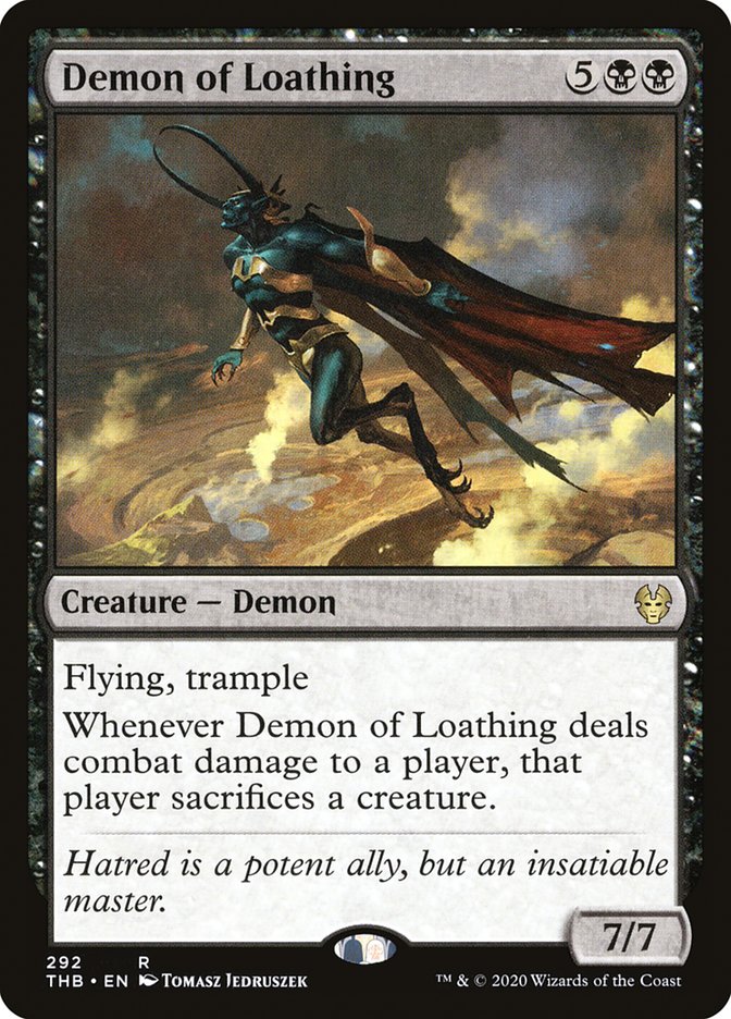 Demon of Loathing [Theros Beyond Death] MTG Single Magic: The Gathering    | Red Claw Gaming