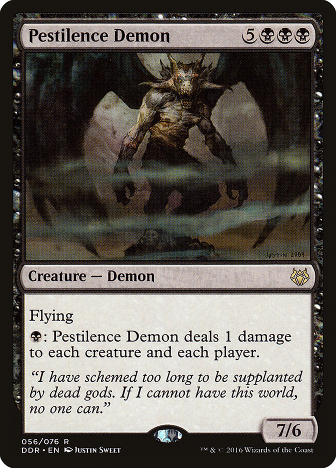 Pestilence Demon [Duel Decks: Nissa vs. Ob Nixilis] MTG Single Magic: The Gathering    | Red Claw Gaming