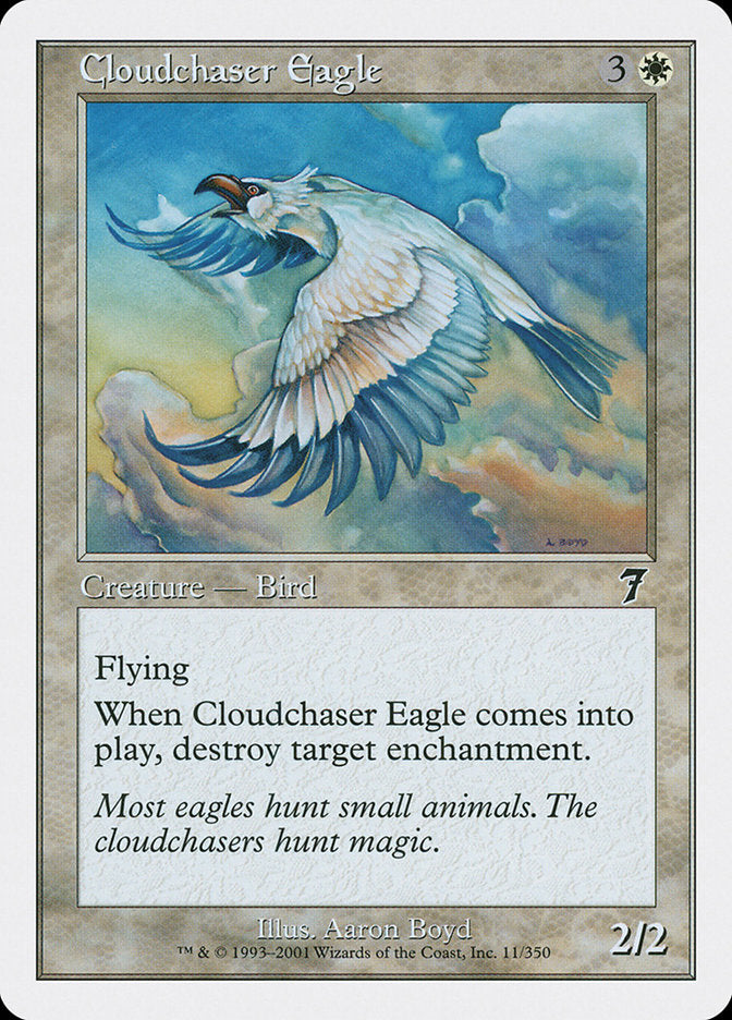 Cloudchaser Eagle [Seventh Edition] MTG Single Magic: The Gathering    | Red Claw Gaming