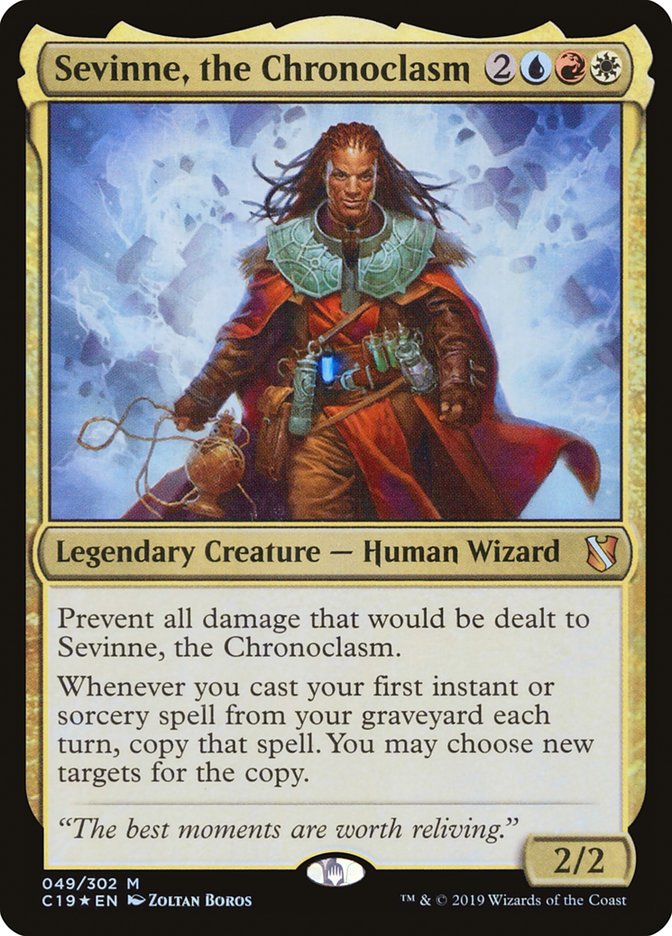 Sevinne, the Chronoclasm [Commander 2019] MTG Single Magic: The Gathering    | Red Claw Gaming