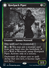 Howlpack Piper // Wildsong Howler [Innistrad: Double Feature] MTG Single Magic: The Gathering    | Red Claw Gaming