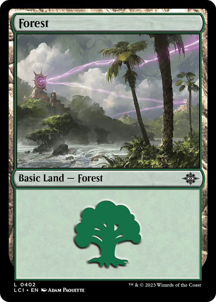 Forest (0402) [The Lost Caverns of Ixalan] MTG Single Magic: The Gathering    | Red Claw Gaming