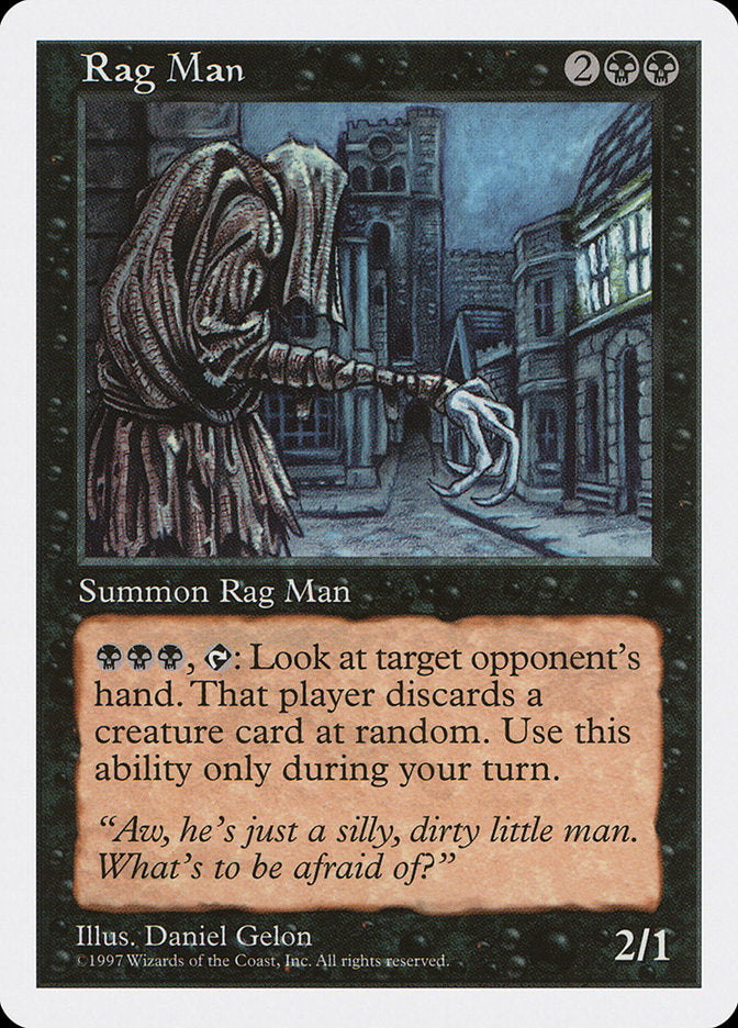 Rag Man [Fifth Edition] MTG Single Magic: The Gathering    | Red Claw Gaming