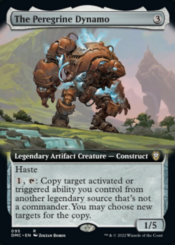The Peregrine Dynamo (Extended Art) [Dominaria United Commander] MTG Single Magic: The Gathering    | Red Claw Gaming