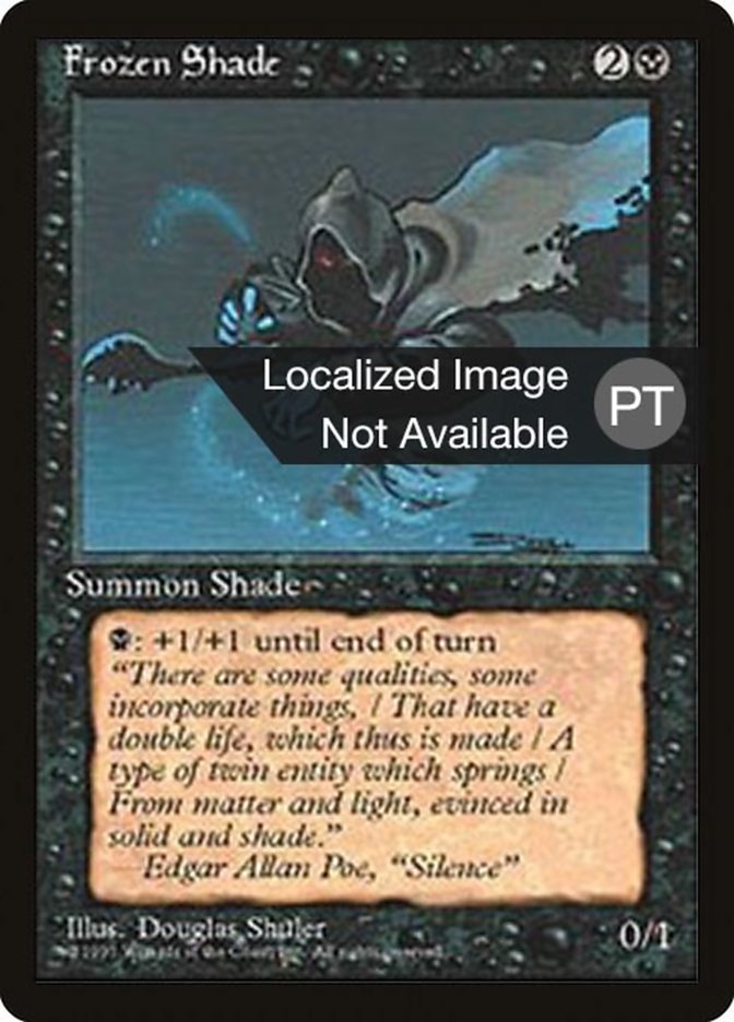 Frozen Shade [Fourth Edition (Foreign Black Border)] MTG Single Magic: The Gathering    | Red Claw Gaming