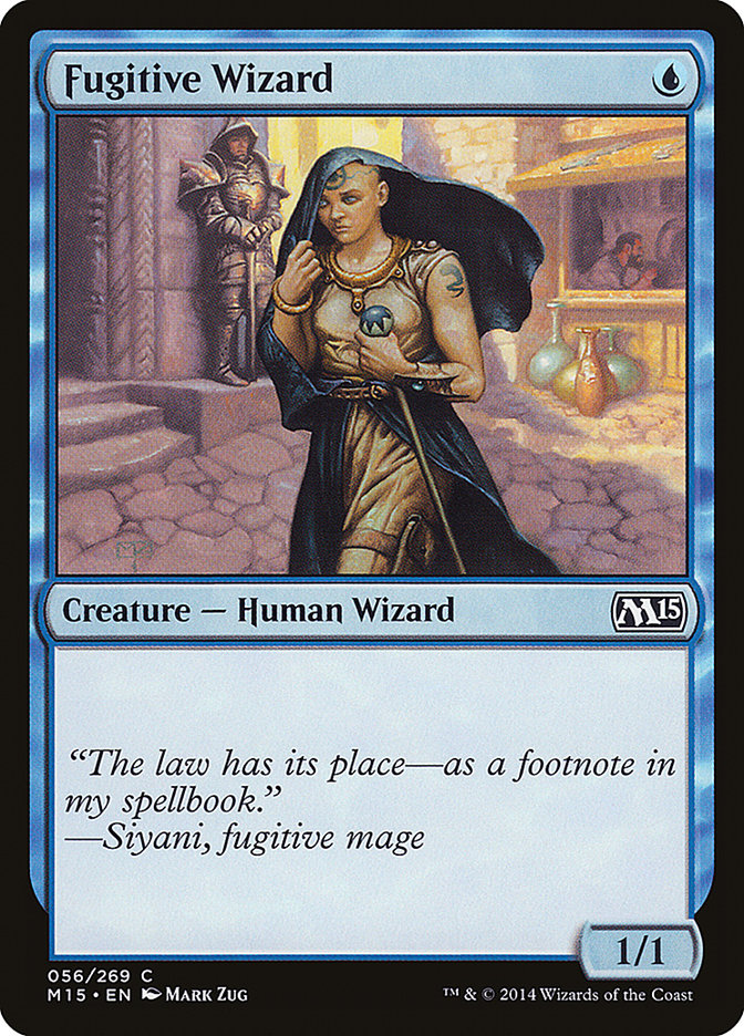 Fugitive Wizard [Magic 2015] MTG Single Magic: The Gathering    | Red Claw Gaming