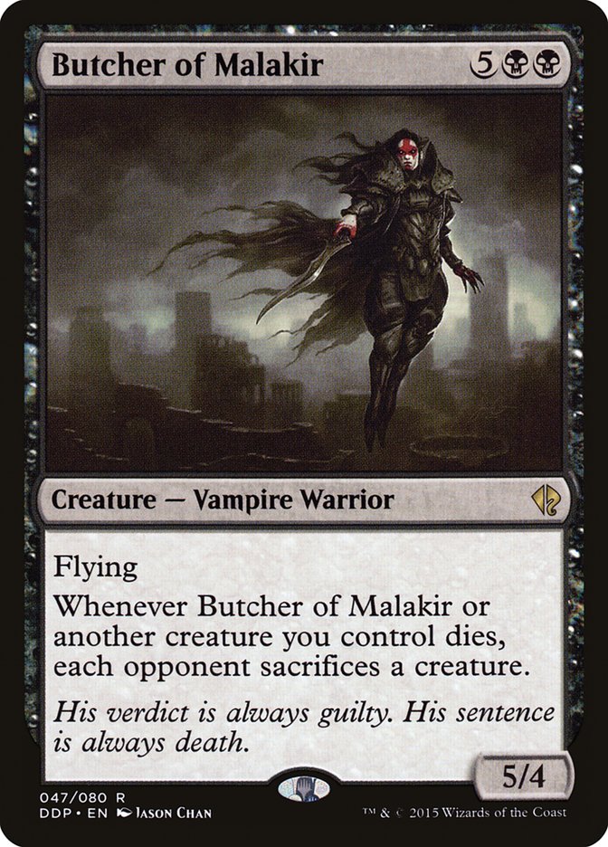 Butcher of Malakir [Duel Decks: Zendikar vs. Eldrazi] MTG Single Magic: The Gathering    | Red Claw Gaming