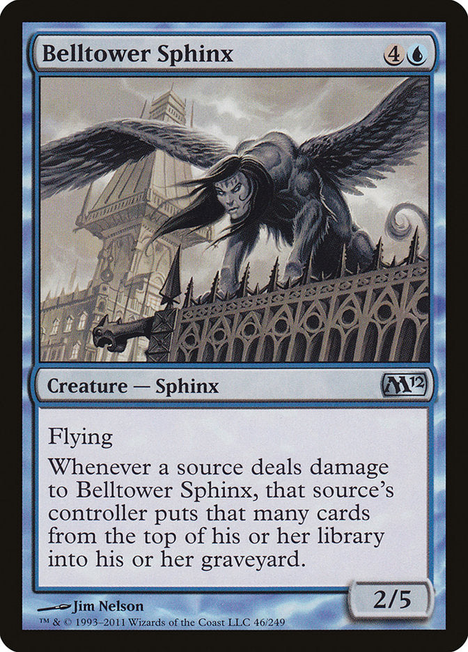 Belltower Sphinx [Magic 2012] MTG Single Magic: The Gathering    | Red Claw Gaming