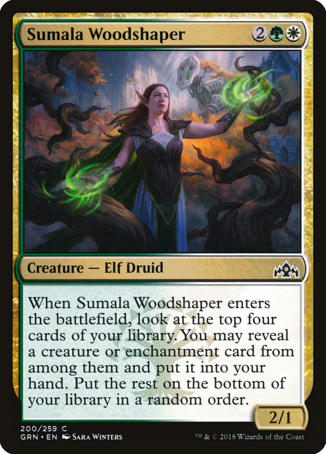 Sumala Woodshaper [Guilds of Ravnica] MTG Single Magic: The Gathering    | Red Claw Gaming