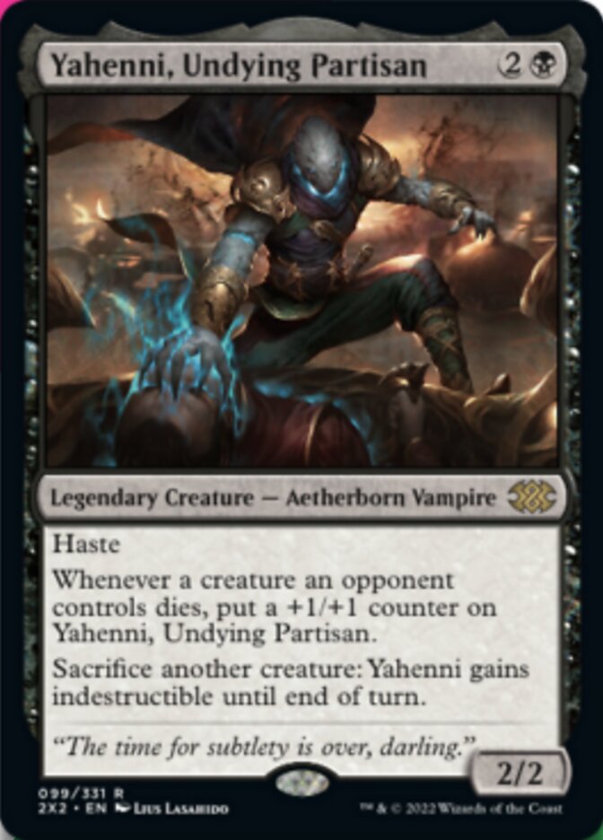 Yahenni, Undying Partisan [Double Masters 2022] MTG Single Magic: The Gathering    | Red Claw Gaming