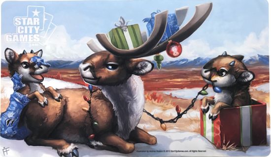 Reindeer Playmat Playmat Star City Games    | Red Claw Gaming