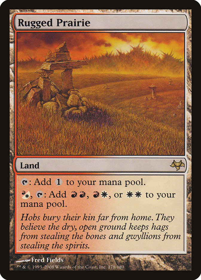 Rugged Prairie [Eventide] MTG Single Magic: The Gathering    | Red Claw Gaming