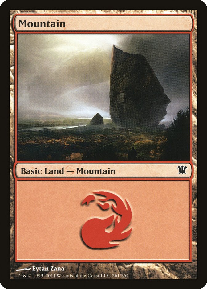 Mountain (261) [Innistrad] MTG Single Magic: The Gathering    | Red Claw Gaming