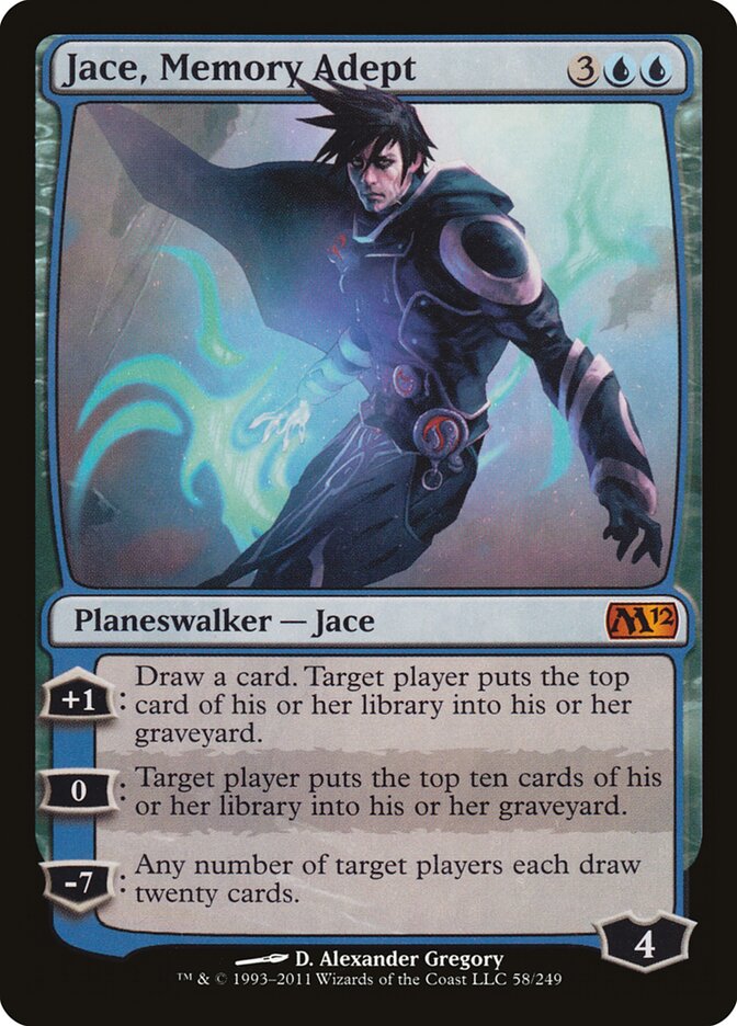 Jace, Memory Adept [Magic 2012] MTG Single Magic: The Gathering    | Red Claw Gaming