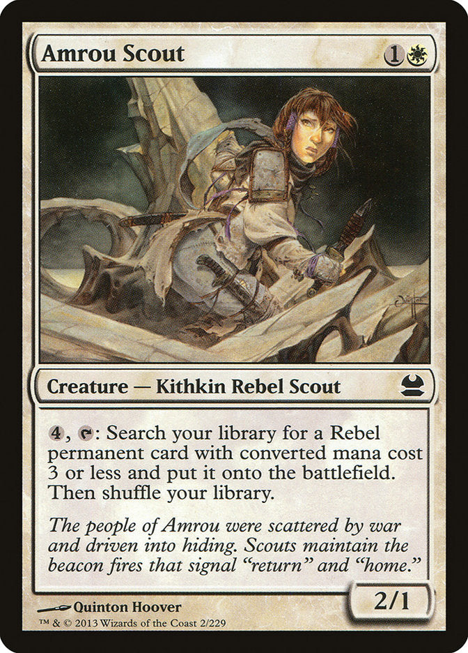 Amrou Scout [Modern Masters] MTG Single Magic: The Gathering    | Red Claw Gaming