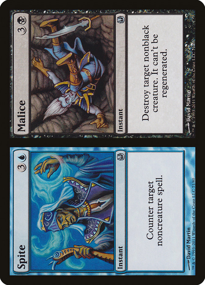 Spite // Malice [Duel Decks: Ajani vs. Nicol Bolas] MTG Single Magic: The Gathering    | Red Claw Gaming