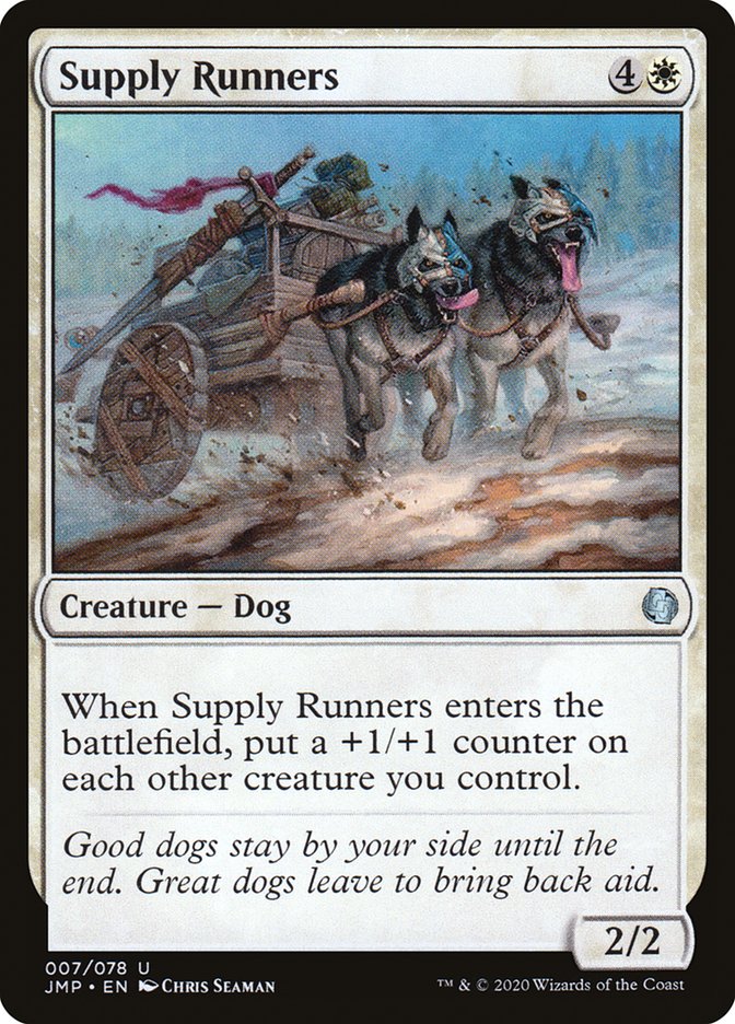 Supply Runners [Jumpstart] MTG Single Magic: The Gathering    | Red Claw Gaming