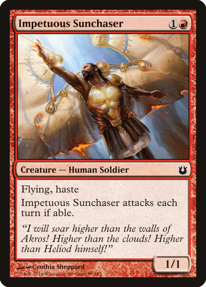 Impetuous Sunchaser [Born of the Gods] MTG Single Magic: The Gathering    | Red Claw Gaming