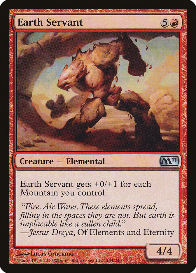 Earth Servant [Magic 2011] MTG Single Magic: The Gathering    | Red Claw Gaming