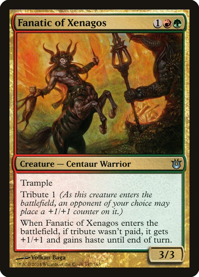 Fanatic of Xenagos [Born of the Gods] MTG Single Magic: The Gathering    | Red Claw Gaming