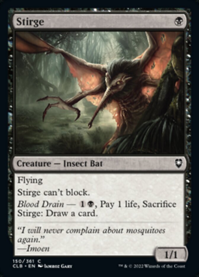 Stirge [Commander Legends: Battle for Baldur's Gate] MTG Single Magic: The Gathering    | Red Claw Gaming