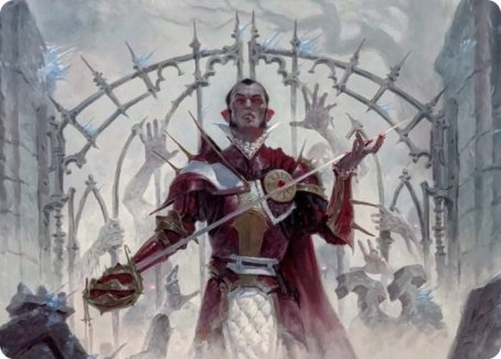 Cemetery Gatekeeper Art Card [Innistrad: Crimson Vow Art Series] MTG Single Magic: The Gathering    | Red Claw Gaming