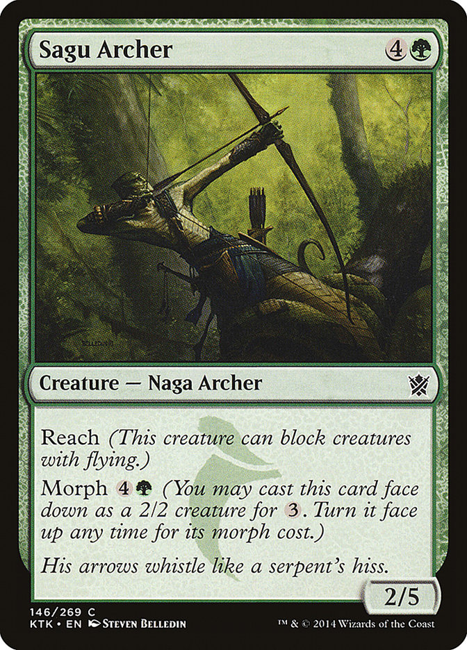 Sagu Archer [Khans of Tarkir] MTG Single Magic: The Gathering    | Red Claw Gaming