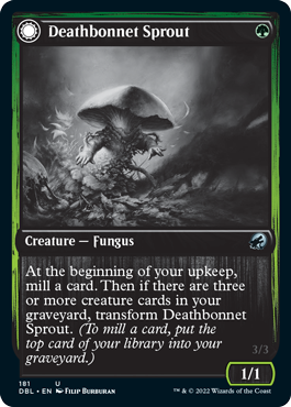 Deathbonnet Sprout // Deathbonnet Hulk [Innistrad: Double Feature] MTG Single Magic: The Gathering    | Red Claw Gaming