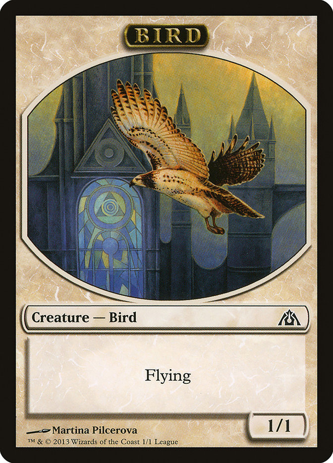 Bird Token [League Tokens 2013] MTG Single Magic: The Gathering    | Red Claw Gaming
