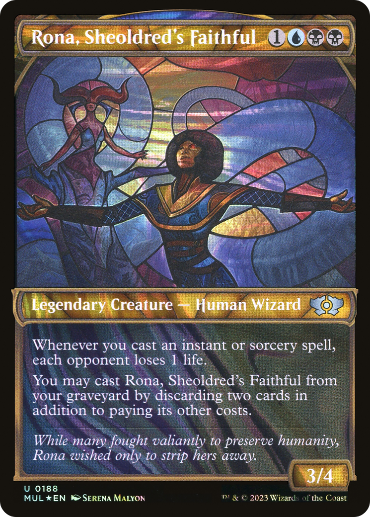 Rona, Sheoldred's Faithful (Halo Foil) [Multiverse Legends] MTG Single Magic: The Gathering    | Red Claw Gaming