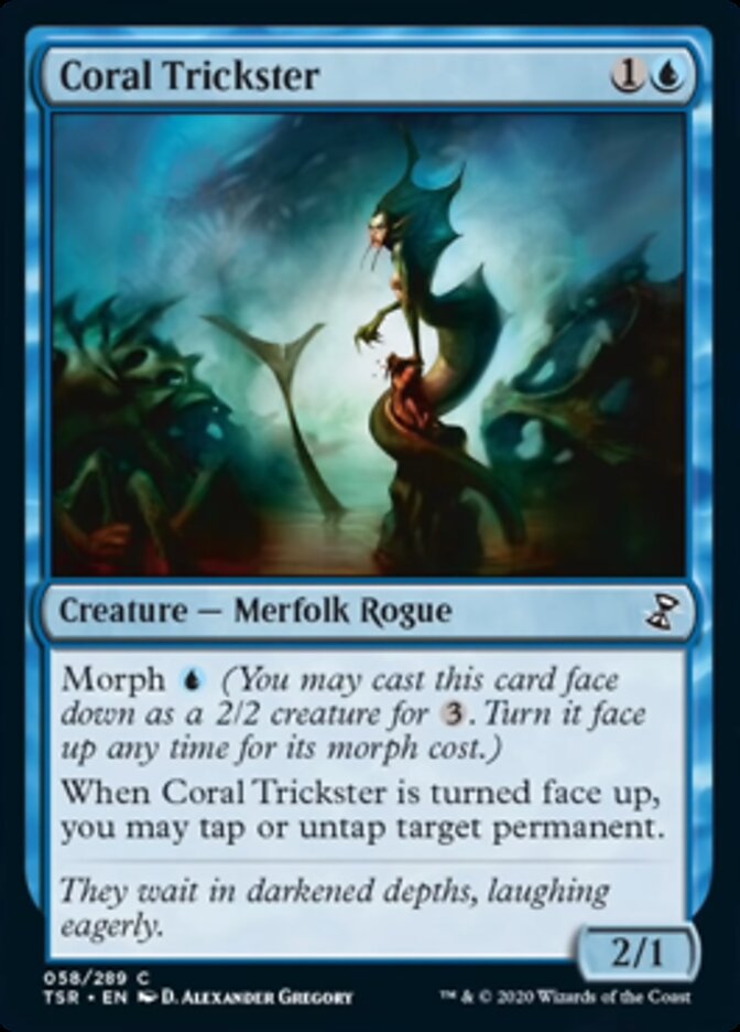 Coral Trickster [Time Spiral Remastered] MTG Single Magic: The Gathering    | Red Claw Gaming