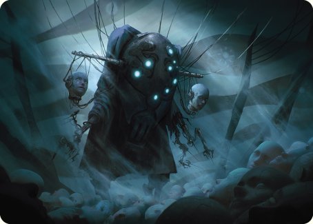 Meldweb Curator Art Card [Phyrexia: All Will Be One Art Series] MTG Single Magic: The Gathering    | Red Claw Gaming