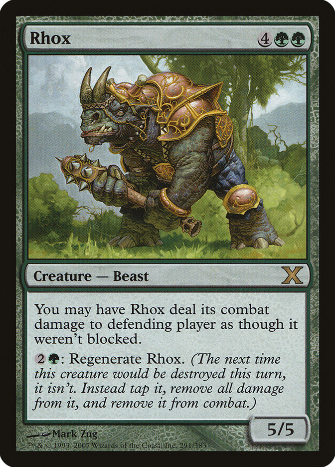 Rhox [Tenth Edition] MTG Single Magic: The Gathering    | Red Claw Gaming
