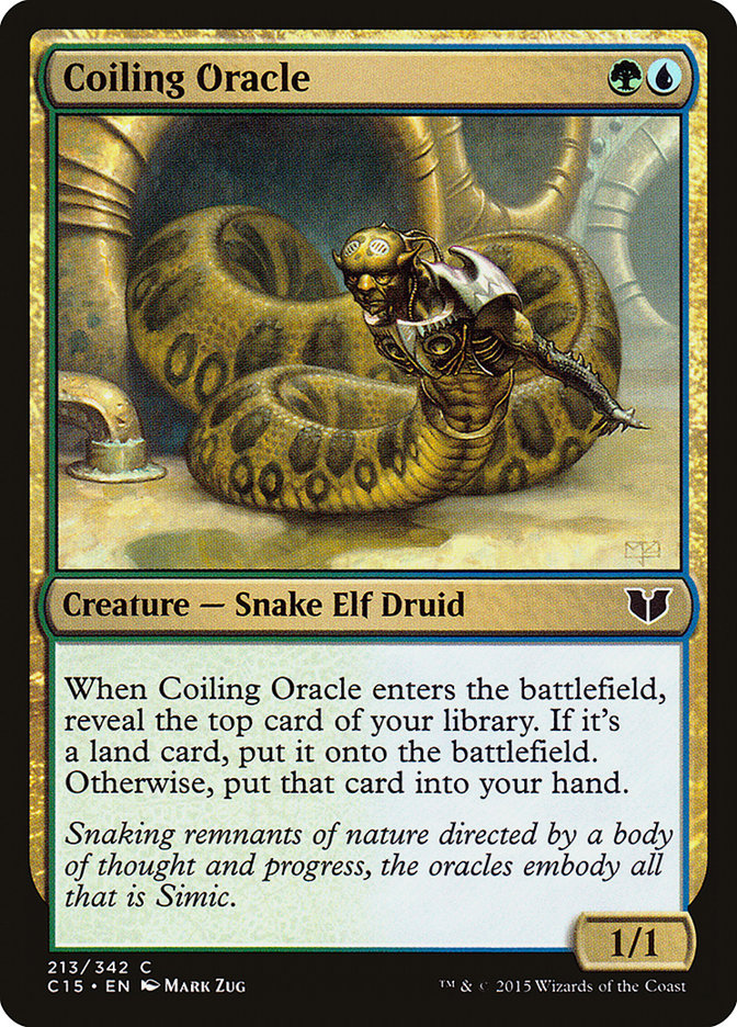 Coiling Oracle [Commander 2015] MTG Single Magic: The Gathering    | Red Claw Gaming