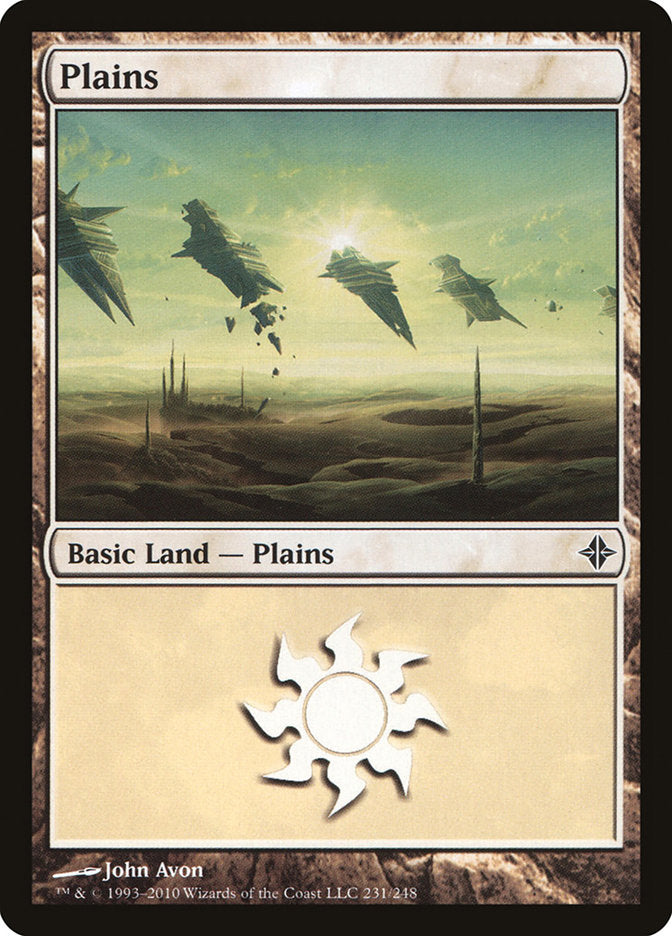 Plains (231) [Rise of the Eldrazi] MTG Single Magic: The Gathering    | Red Claw Gaming