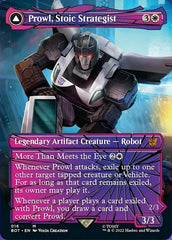 Prowl, Stoic Strategist // Prowl, Pursuit Vehicle (Shattered Glass) [Transformers] MTG Single Magic: The Gathering    | Red Claw Gaming