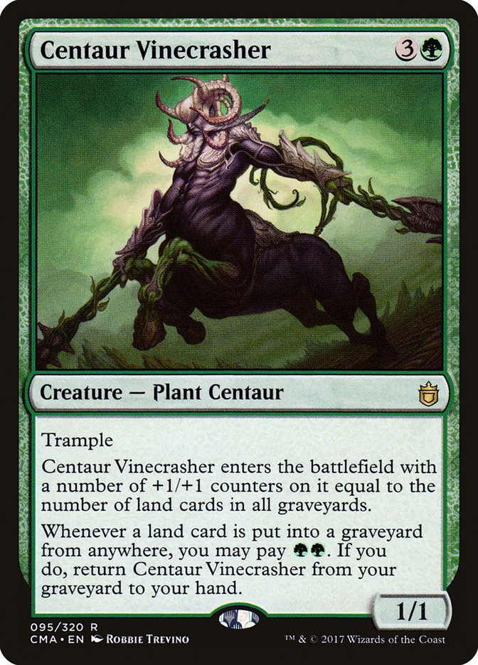 Centaur Vinecrasher [Commander Anthology] MTG Single Magic: The Gathering    | Red Claw Gaming