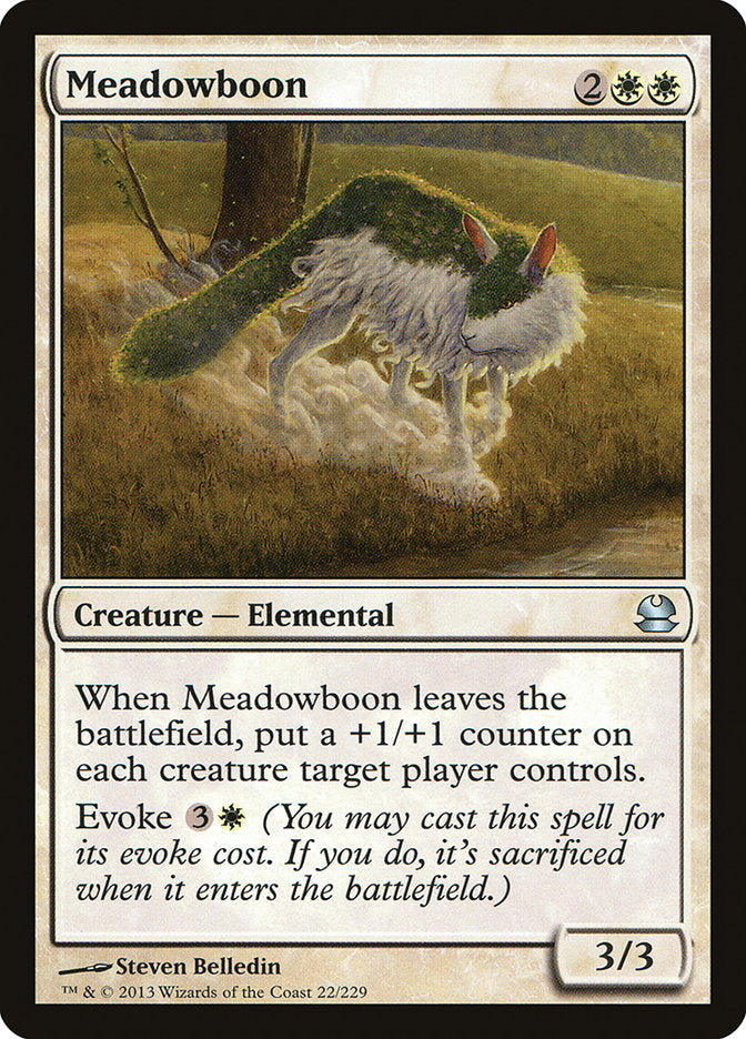 Meadowboon [Modern Masters] MTG Single Magic: The Gathering    | Red Claw Gaming