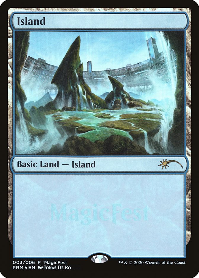 Island (3) [MagicFest 2020] MTG Single Magic: The Gathering    | Red Claw Gaming