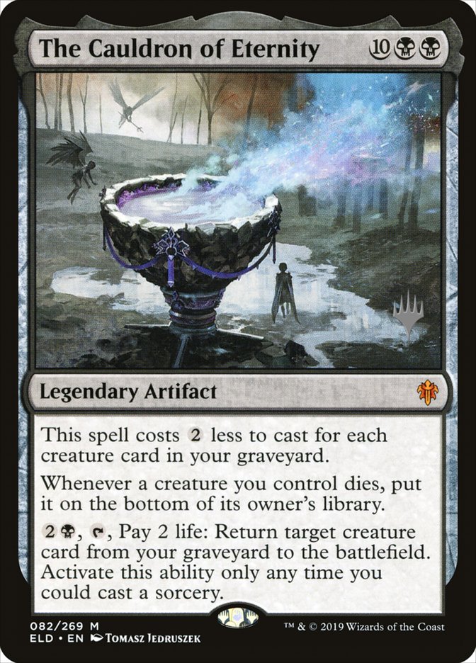 The Cauldron of Eternity (Promo Pack) [Throne of Eldraine Promos] MTG Single Magic: The Gathering    | Red Claw Gaming