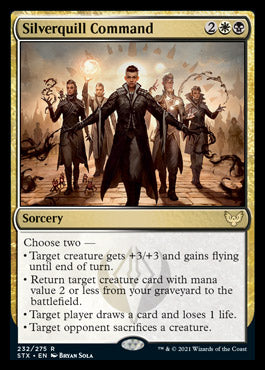 Silverquill Command [Strixhaven: School of Mages] MTG Single Magic: The Gathering    | Red Claw Gaming