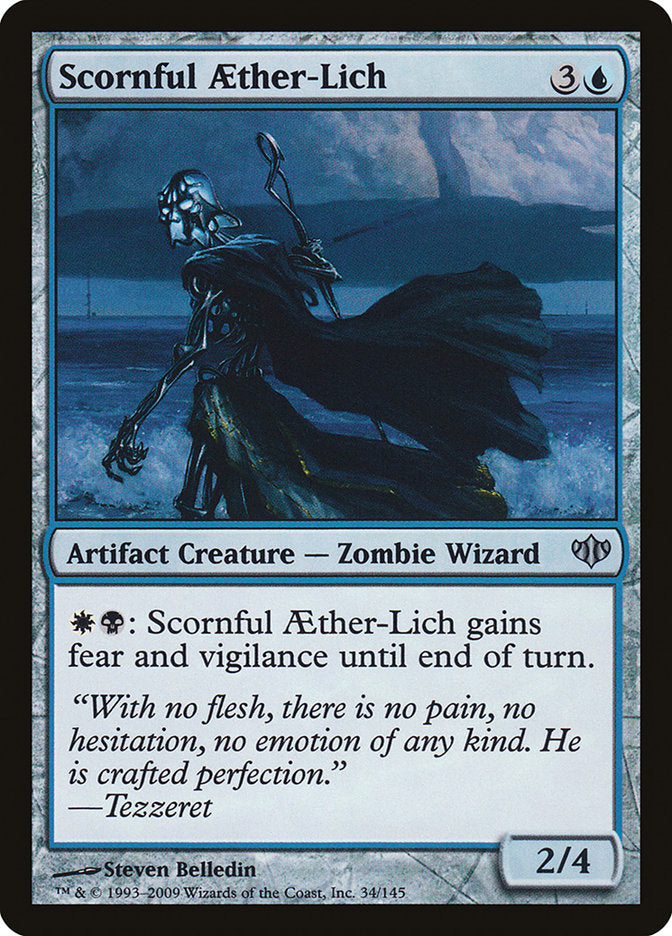 Scornful Aether-Lich [Conflux] MTG Single Magic: The Gathering    | Red Claw Gaming