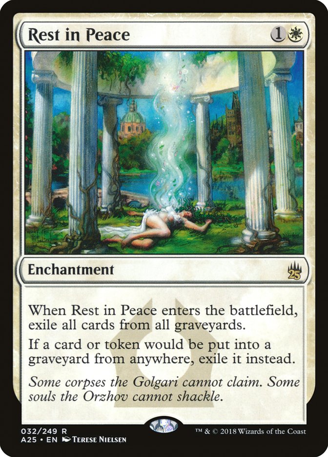 Rest in Peace [Masters 25] MTG Single Magic: The Gathering    | Red Claw Gaming